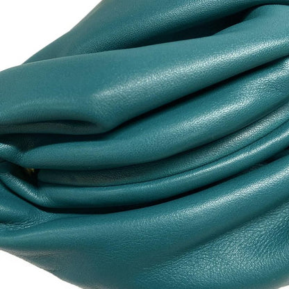 Bottega Veneta Shoulder Bag The Chain Pouch Green Chain Shoulder Leather