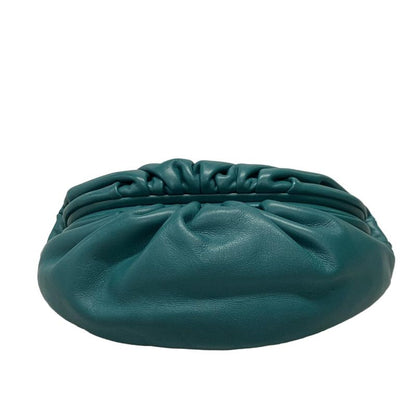 Bottega Veneta Shoulder Bag The Chain Pouch Green Chain Shoulder Leather