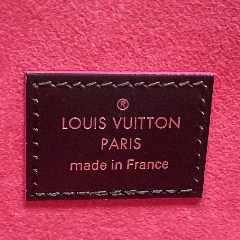 Louis Vuitton Wallet Epi Pochette Felice M64579 Noir Black × Hot Pink Leather