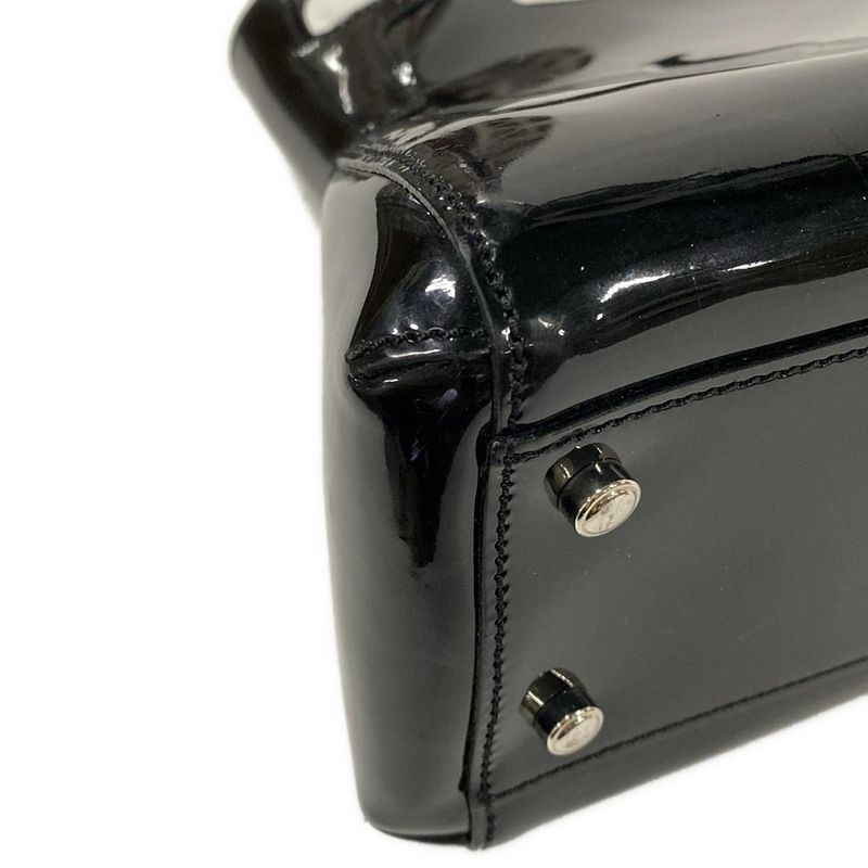 Cartier Marcello Handbag Black Leather