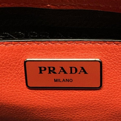 Prada Tote Bag - 1bg625 Black And Beige Leopard Pattern Leather