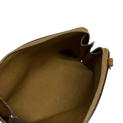 Celine Shoulder Bag Chain Clutch Black And Brown Chain Shoulder Leather