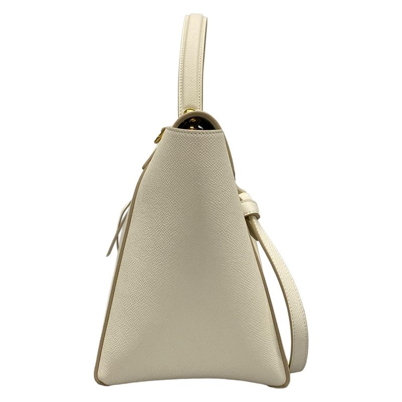 Celine Handbag Belt Bag Mini 176103zva01bc White Leather