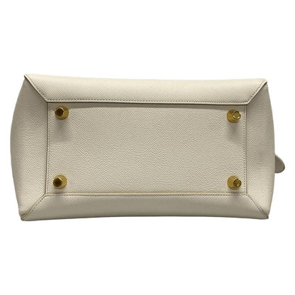 Celine Handbag Belt Bag Mini 176103zva01bc White Leather