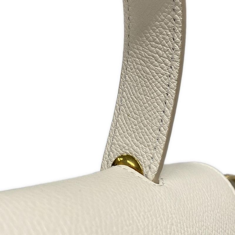 Celine Handbag Belt Bag Mini 176103zva01bc White Leather