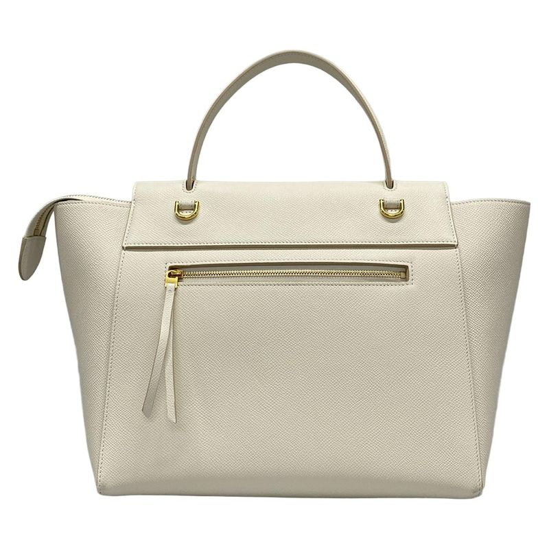 Celine Handbag Belt Bag Mini 176103zva01bc White Leather