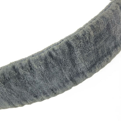 Chanel Shoulder Bag Bubble Quilt Gray Vintage Silver Hardware / Chain Shoulder