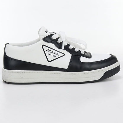 Prada Triangle Logo 1e796m Sneakers Leather Women