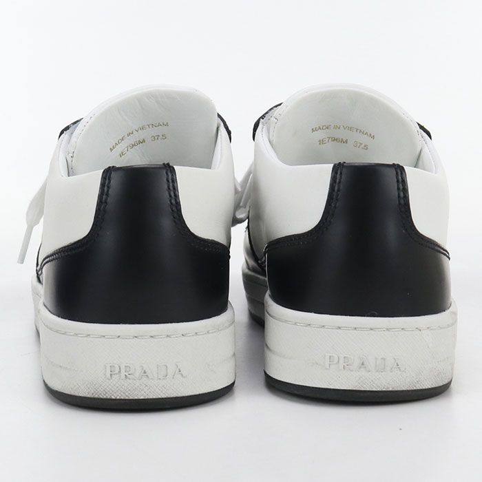 Prada Triangle Logo 1e796m Sneakers Leather Women