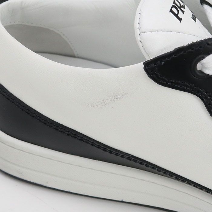 Prada Triangle Logo 1e796m Sneakers Leather Women