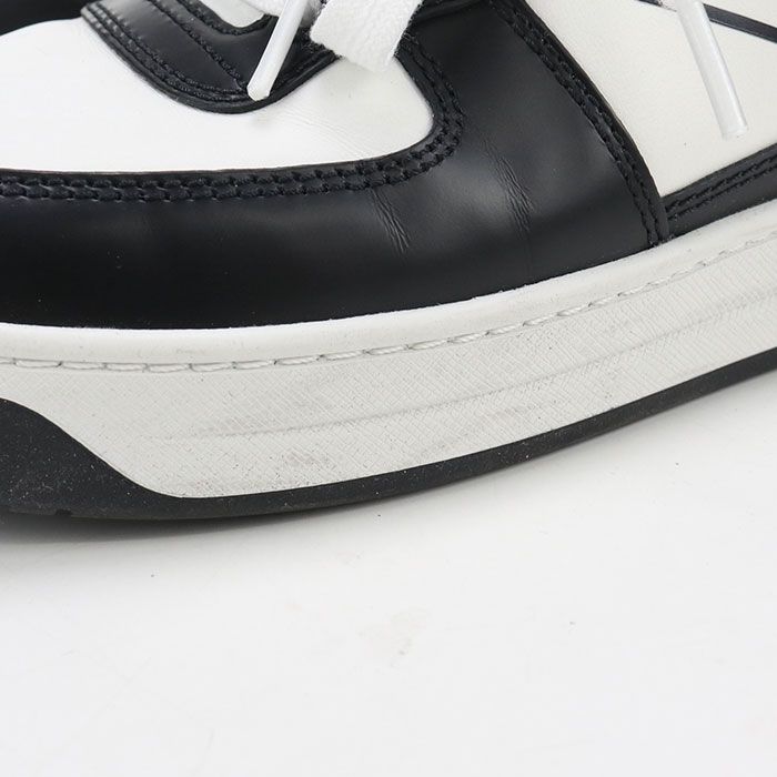 Prada Triangle Logo 1e796m Sneakers Leather Women