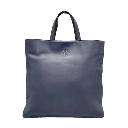 Loewe Tote Bag - Blue-grey Leather