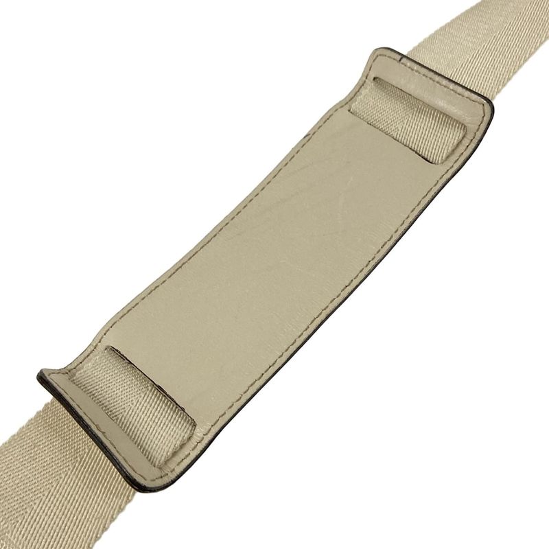 Gucci Shoulder Bag GG Pattern 146236 Beige X Dark Brown X Ivory Leather