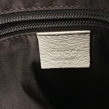 Gucci Shoulder Bag GG Pattern 146236 Beige X Dark Brown X Ivory Leather