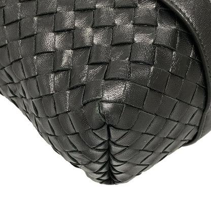 Bottega Veneta Handbag Intrecciato Black Leather