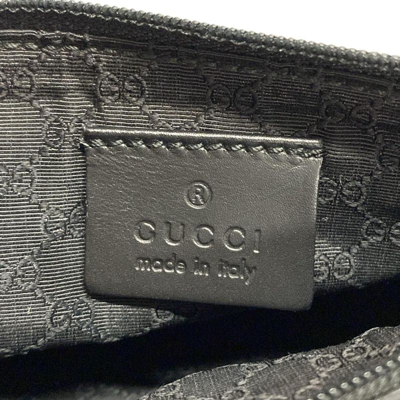 Gucci Sherry (web) 92820 Black Green And Red Leather