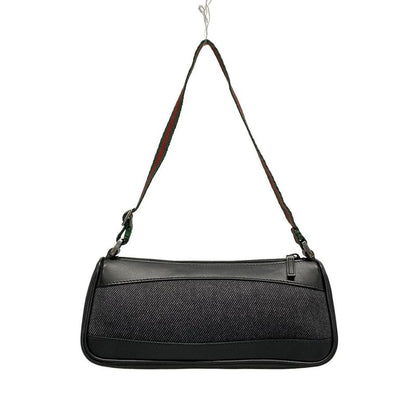 Gucci Sherry (web) 92820 Black Green And Red Leather