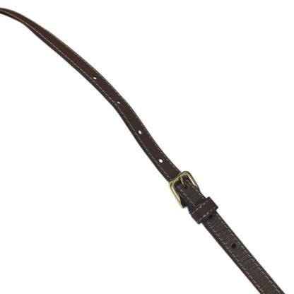 Gucci Mini Bag Horsebit 1955 Shoulder Bag GG Supreme Canvas 699296 Beige Ladies