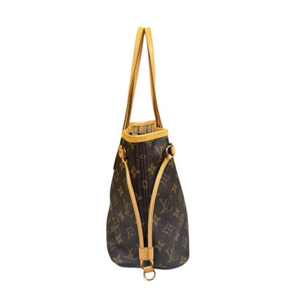 Louis Vuitton Neverfull PM Monogram Tote Bag Monogram Canvas M40155 Brown