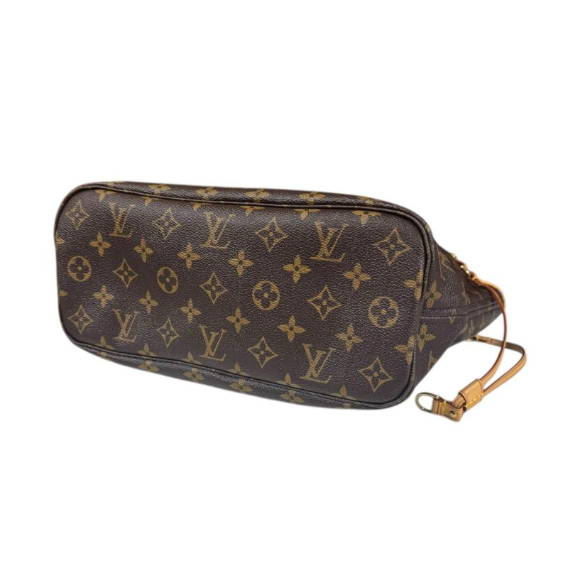 Louis Vuitton Neverfull PM Monogram Tote Bag Monogram Canvas M40155 Brown