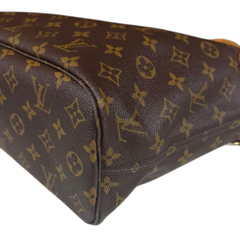 Louis Vuitton Neverfull PM Monogram Tote Bag Monogram Canvas M40155 Brown
