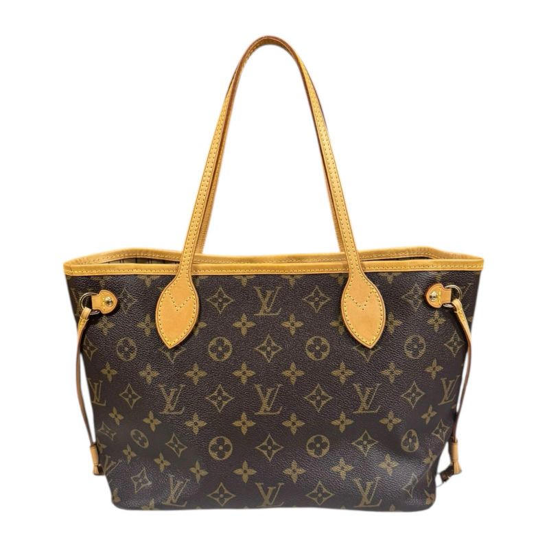 Louis Vuitton Neverfull PM Monogram Tote Bag Monogram Canvas M40155 Brown