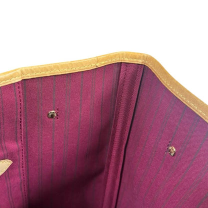 Louis Vuitton Neverfull MM Monogram Tote Bag Monogram Canvas M40996 Brown Women