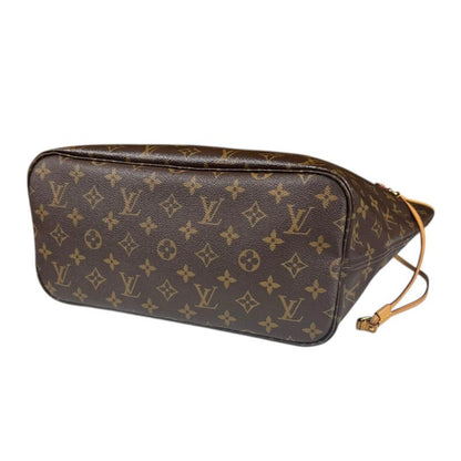 Louis Vuitton Neverfull MM Monogram Tote Bag Monogram Canvas M40996 Brown Women