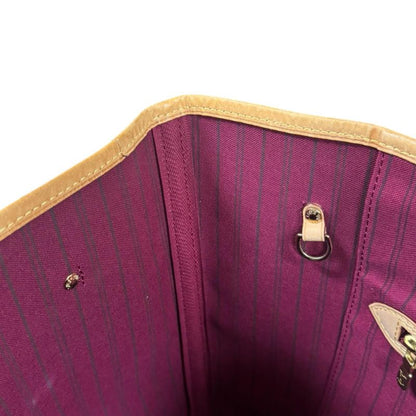 Louis Vuitton Neverfull MM Monogram Tote Bag Monogram Canvas M40996 Brown Women