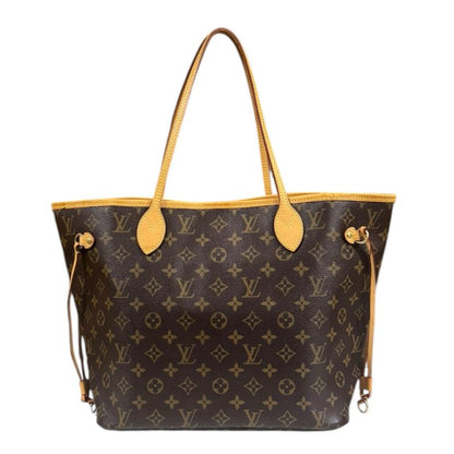 Louis Vuitton Neverfull MM Monogram Tote Bag Monogram Canvas M40996 Brown Women
