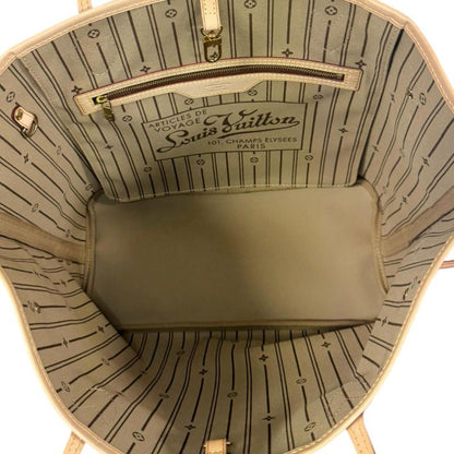 Louis Vuitton Neverfull MM Monogram Tote Bag Monogram Canvas M40156 Brown Women