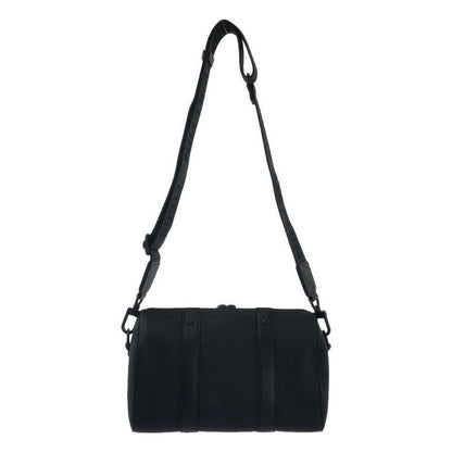 Louis Vuitton M59255 City Keepall Noir Black Leather Shoulder Bag - Black -