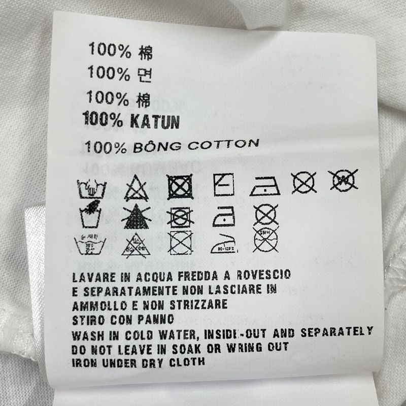 Prada 19SS White 39507 Cotton Logo T-shirt 42