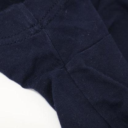 Prada Umj492 Navy Triangle Logo Crew Neck Tee M