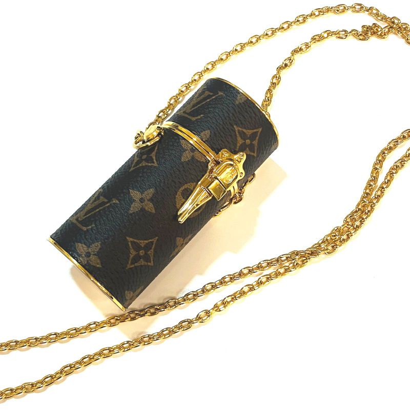 Louis Vuitton Monogram Lipstick Case Mp2406: X3157