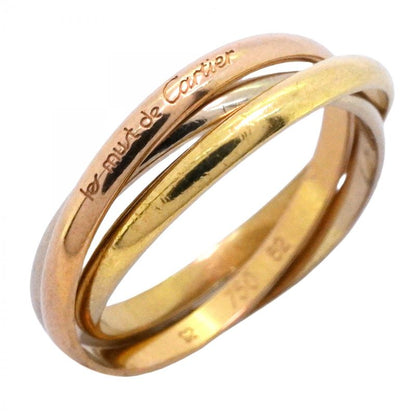 Cartier Ring Trinity 18K Yellow Gold Yellow Gold 18K White Gold White Togo Old