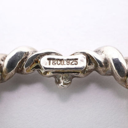 Tiffany & Co Necklace Twisted Heart Silver 925 Ladies