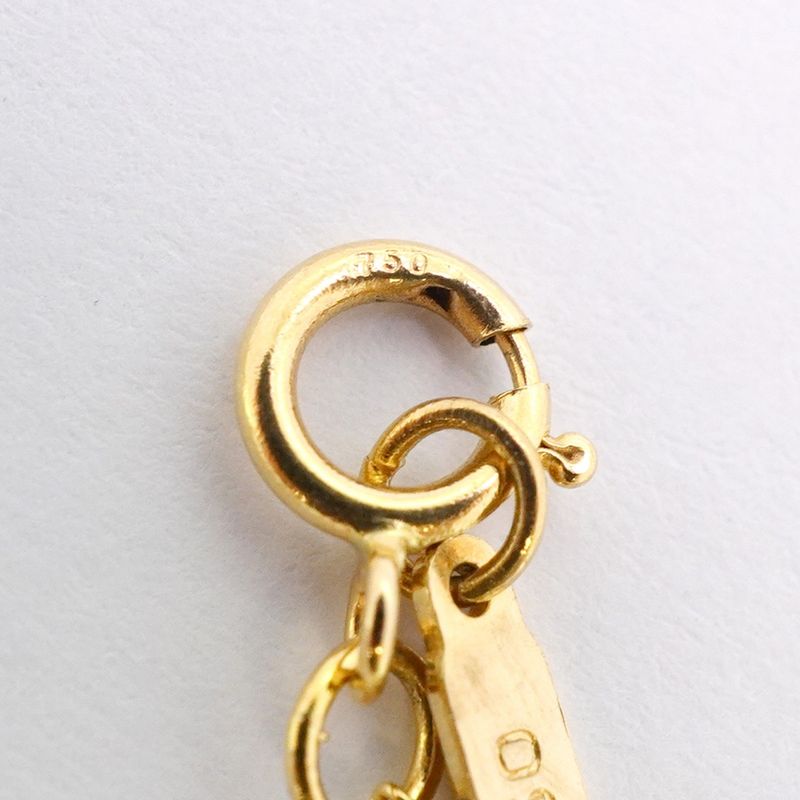 Tiffany & Co Necklace 3 Hoops 1PD 18K Yellow Gold Yellow Gold With Diamonds