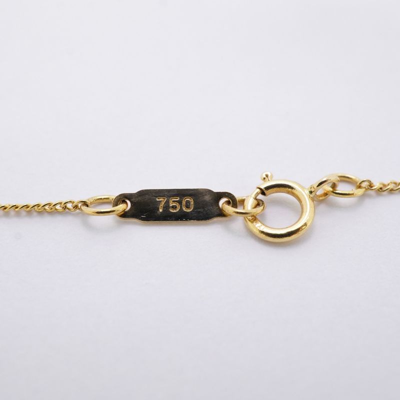 Tiffany & Co Necklace 3 Hoops 1PD 18K Yellow Gold Yellow Gold With Diamonds