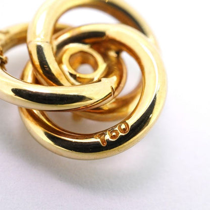 Tiffany & Co Necklace 3 Hoops 1PD 18K Yellow Gold Yellow Gold With Diamonds