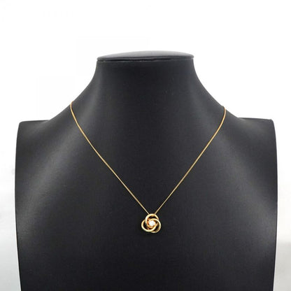 Tiffany & Co Necklace 3 Hoops 1PD 18K Yellow Gold Yellow Gold With Diamonds