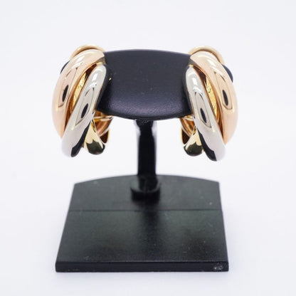 Cartier Earrings Trinity 18K Yellow Gold Yellow Gold 18K White Gold White Togo