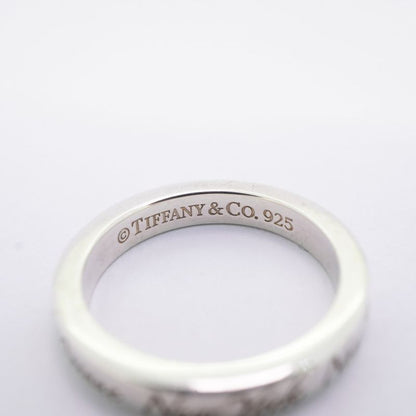 Tiffany & Co Ring Notes Narrow Silver 925 Size 65 Ladies
