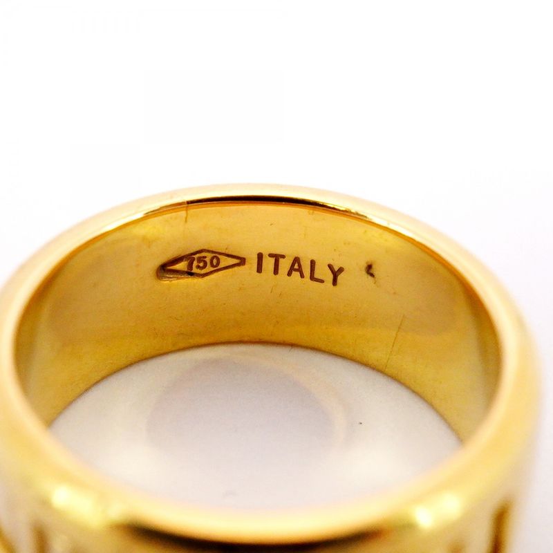 Tiffany & Co Ring Atlas 18K Yellow Gold Yellow Gold Size 85 Ladies