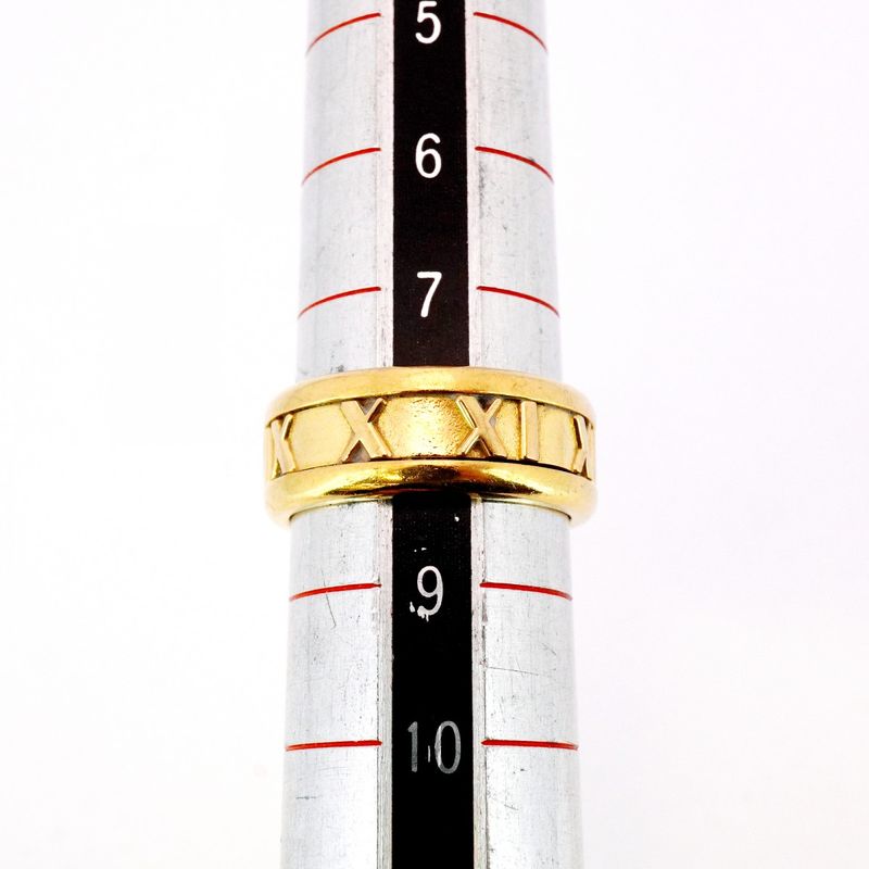 Tiffany & Co Ring Atlas 18K Yellow Gold Yellow Gold Size 85 Ladies