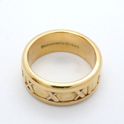 Tiffany & Co Ring Atlas 18K Yellow Gold Yellow Gold Size 85 Ladies