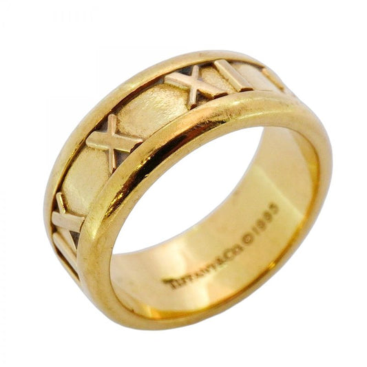 Tiffany & Co Ring Atlas 18K Yellow Gold Yellow Gold Size 85 Ladies