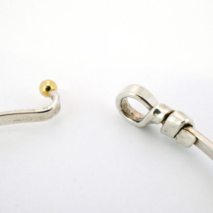 Tiffany & Co Bangle Hook And Eye 18K Yellow Gold Yellow Gold Silver 925 Women