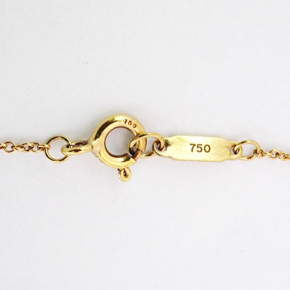 Tiffany & Co Necklace Notes Round Shape Circle 18K Yellow Gold Yellow Gold