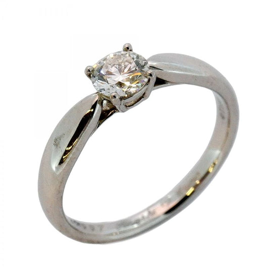 Tiffany & Co Ring Harmony 1PD Pt950 Platinum Diamond 034ct 95 Ladies